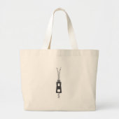 Grand Tote Bag Zipper (Devant)