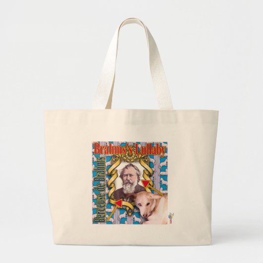 Grand Tote Bag ZoeSPEAK - Brahms (Devant)