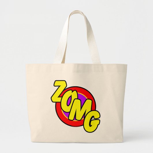 GRAND TOTE BAG ZOMG (Devant)