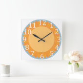 Grand tournesol, horloges murales florales (Maison)