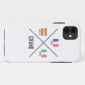 Grand Tours van fietsen Case-Mate iPhone Case (Achterkant (horizontaal))