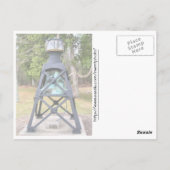 Grand Traverse Light Michigan. Briefkaart (Achterkant)