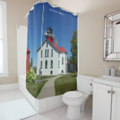 Grand Traverse Lighthouse douchegordijn (In situ)