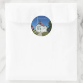Grand Traverse Lighthouse-sticker Ronde Sticker (Tas)