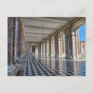 Grand Trianon peristyle in het Versailles paleis Briefkaart