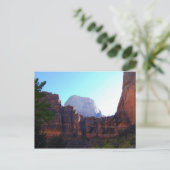 Grand Trône blanc, Sion, Carte postale (Debout devant)