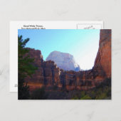 Grand Trône blanc, Sion, Carte postale (Devant / Derrière)