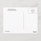 Grand Trône blanc, Sion, Carte postale (Dos)