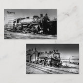 Grand Trunk Western Locomotives Carte de visite (Devant / Derrière)