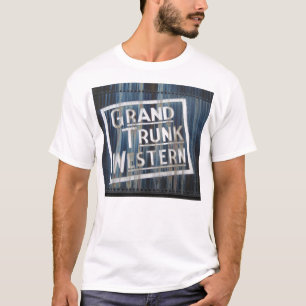 Grand Trunk Western Railroad Locomotive Engine T-shirt