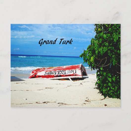 Grand Turk Post Card Briefkaart (Voorkant)