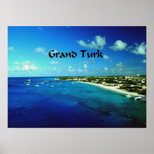 Grand Turk Poster (Voorkant)