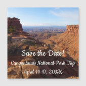 Grand Uitzicht Point in het Nationaal Park Canyonl (Voorkant)