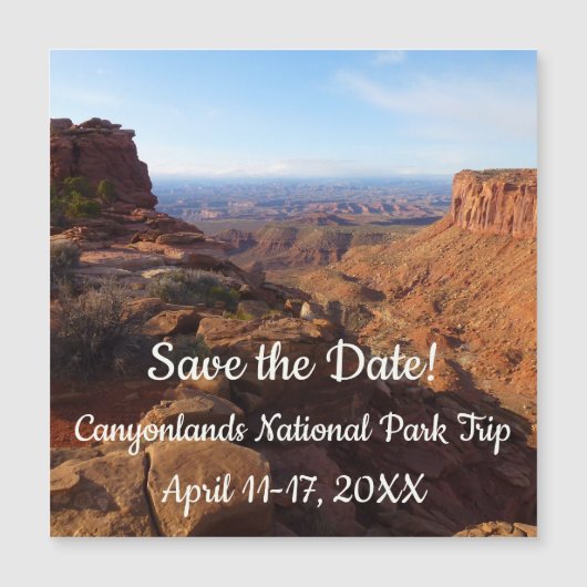 Grand Uitzicht Point in het Nationaal Park Canyonl (Voorkant)