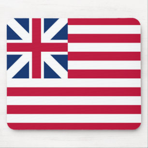 Grand Union, 1e vlag van de VS koloniën Muismat