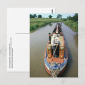 Grand Union Canal England Briefkaart (Voorkant / Achterkant)