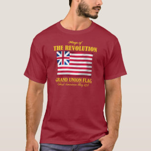 Grand Union Flag (eerste Amerikaanse vlag) T-shirt