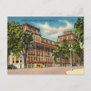 Grand Union Hotel, Saratoga Springs, New York Briefkaart