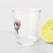 Grand verre de tir de requin blanc (Droite)