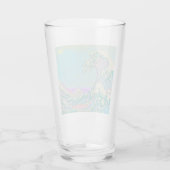 Grand Verre Pastel à Vague (Dos)