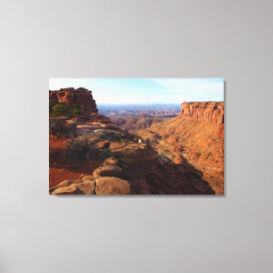 Grand View Point in Canyonlands National Park Canvas Afdruk