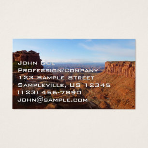 Grand View Point in Canyonlands National Park Visitekaartje