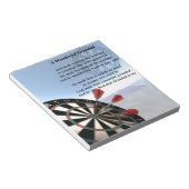 Grandad Poem - Darts Notitieblok (Schuin)