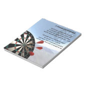 Grandad Poem - Darts Notitieblok (Gedraaid)