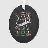 Grandad Ugly Christmas Sweater (devant)