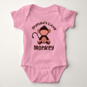 Grandads Little Monkey Romper (Voorkant)