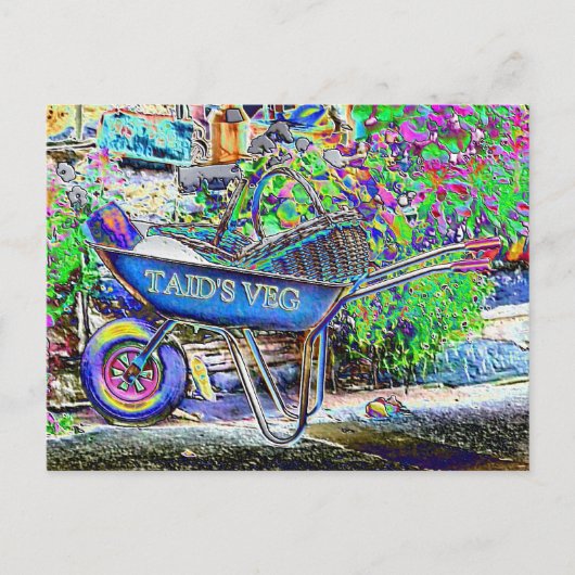 GRANDAD'S WHEELBARROW BRIEFKAART (Voorkant)