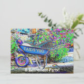 GRANDAD'S WITTE INVITATIE (Staand voorkant)