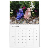 GrandCalendrier de deux pages, Calendrier blanc (Mar 2027)
