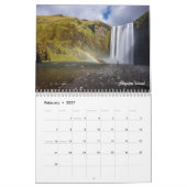 GrandCalendrier de deux pages, Calendrier blanc (Feb 2027)
