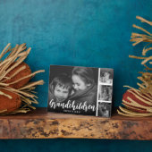 Grandchildren Customized Photo Collage Plaque (Côté)