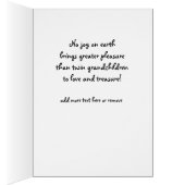 Grandchildren, Grandparent Félicitations, (Intérieur (Droit))