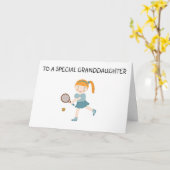 *GRANDDAUGHTER* OP UW BIRTHDAAG VAN GRANDPARENT  KAART (Gele Bloem)