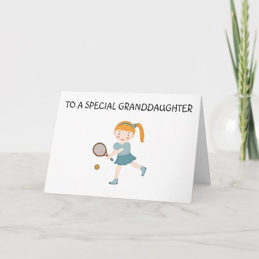*GRANDDAUGHTER* OP UW BIRTHDAAG VAN GRANDPARENT  KAART (Voorkant)