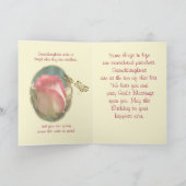 GranddaughterBday-pas om het even welke Kaart (Binnen)