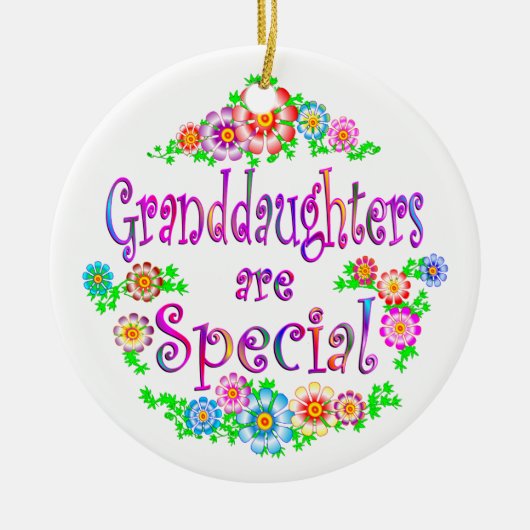 GRANDDAUGHTERS zijn speciaal Keramisch Ornament (Voorkant)