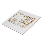 Grande (6" X 6") Carreaux photo en céramique (Côté)