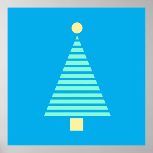 Grande affiche d'arbre de Noël (Devant)