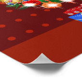 Grande affiche de l'arbre de Noël (Coin)