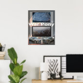 Grande affiche de War Pony (Bureau à domicile)