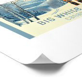 Grande affiche de White Colombie-Britannique Canad (Coin)