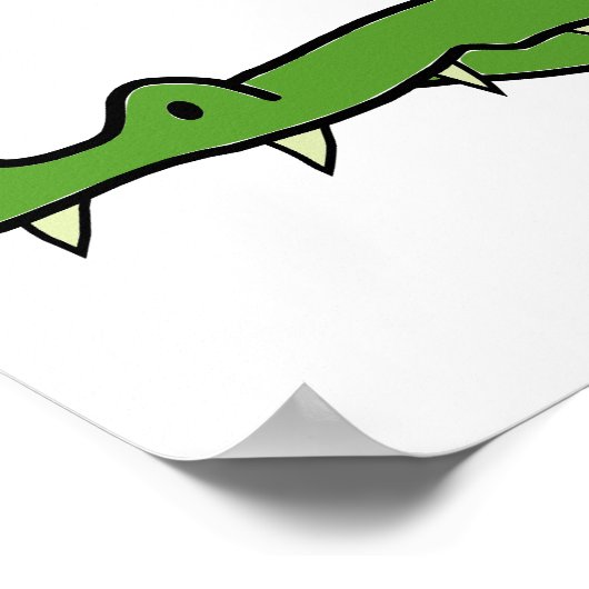 Grande affiche haut de gamme imprimée (Coin)