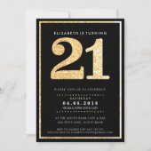 GRANDE ÂGE NUMÉRO INVITATION moderne 21 parties sc (Devant)