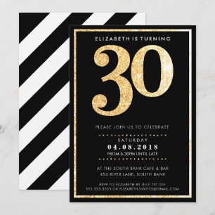 GRANDE ÂGE NUMÉRO INVITATION moderne 30 parties sc