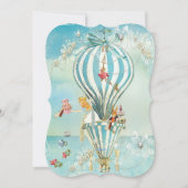 Grande Alice dans des invitations de DieCutParty (Devant)