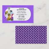 Grande Baignoire à Danse Carte de visite (Devant / Derrière)